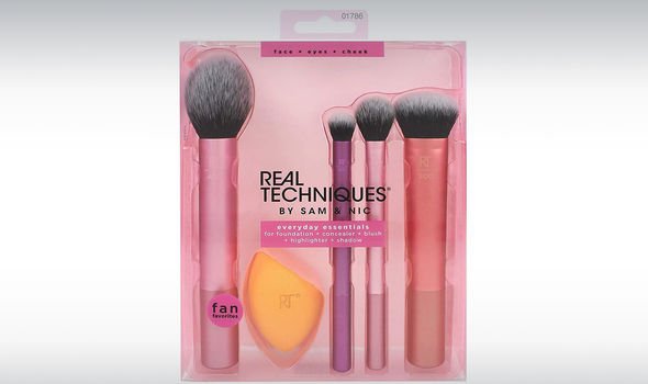 Real Techniques Everyday Essentials Makeup Brush Set complet pour le visage