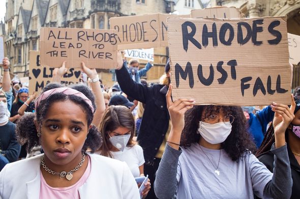 Black Lives Matter a manifesté à Oxford l'année dernière