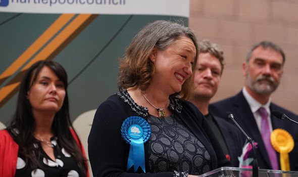 Hartlepool a élu un conservateur pour la première fois en plus de 50 ans