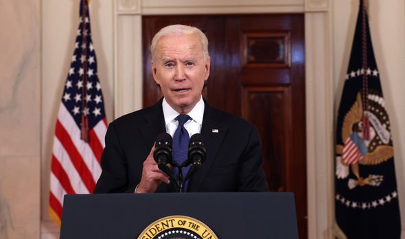 Le président américain Joe Biden