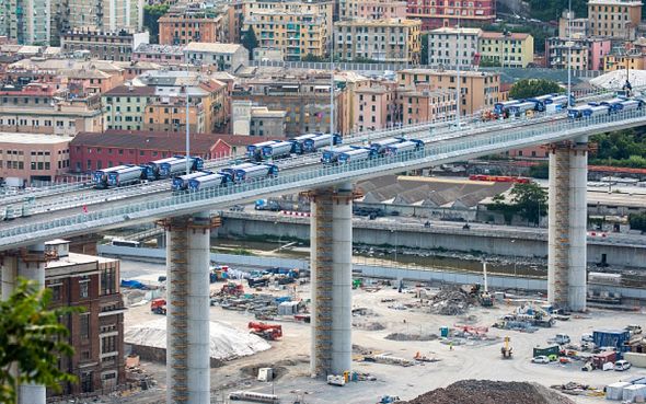 Italie effondrement du pont de Gênes morandi ponte