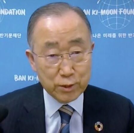 Ban Ki-Moon dans une énorme attaque contre `` l'entrave '' de Trump sur la crise - `` son manque de vision globale ''
