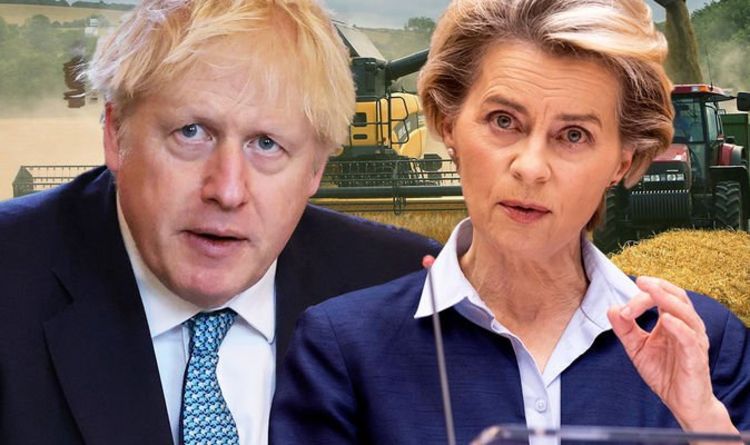 Boris Johnson doit mener la riposte!  Le chef de l'agriculture dit au Premier ministre de jouer aux saboteurs de l'UE à son propre jeu