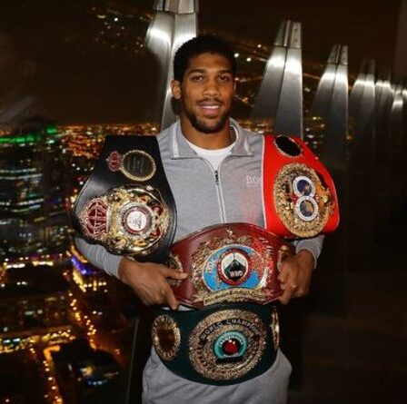 Comment Anthony Joshua a réagi au coup de Tyson Fury alors que Deontay Wilder s'apprêtait à retarder le combat