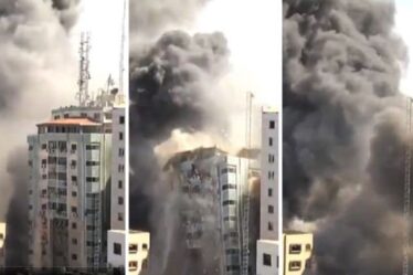 Conflit Israël-Gaza: un bâtiment abritant des médias détruit lors des frappes aériennes israéliennes