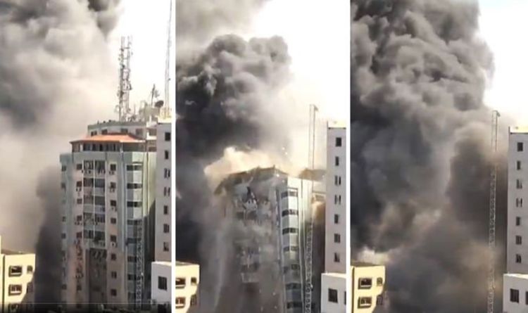 Conflit Israël-Gaza: un bâtiment abritant des médias détruit lors des frappes aériennes israéliennes