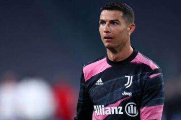 Cristiano Ronaldo `` manque l'entraînement de la Juventus '' et se soigne lors de la visite de Ferrari F1