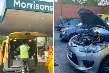 Des dizaines de conducteurs tombent en panne après avoir été vendus du carburant `` contaminé '' par Morrisons