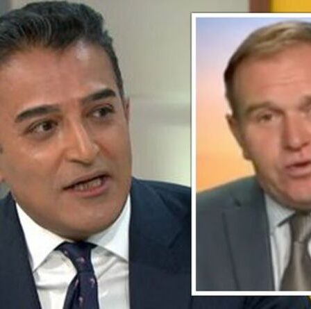 «Dites à la nation que vous avez fait une erreur!  Adil Ray dans la claque brillante de George Eustice