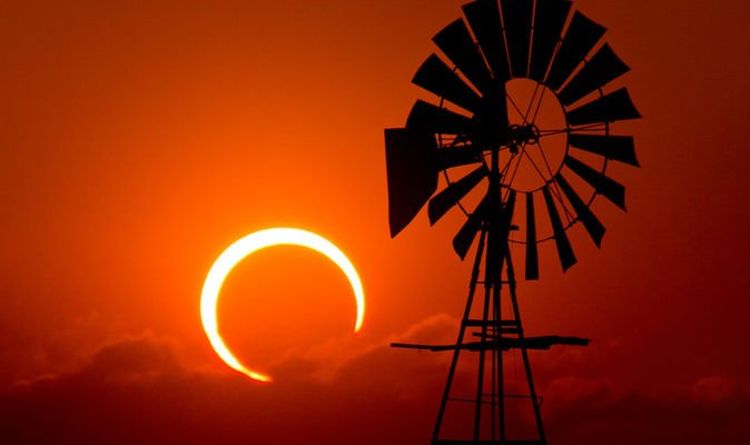 Eclipse solaire 2021: préparez-vous pour une éclipse de feu `` étrange et dramatique '' la semaine prochaine