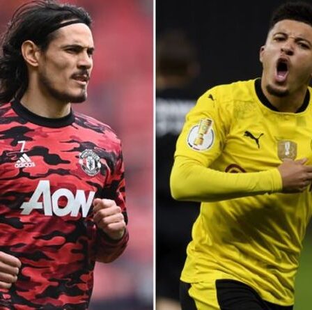 Edinson Cavani a prouvé que Man Utd pouvait s'en tenir au plan de transfert de Jadon Sancho lors du tirage au sort de Fulham