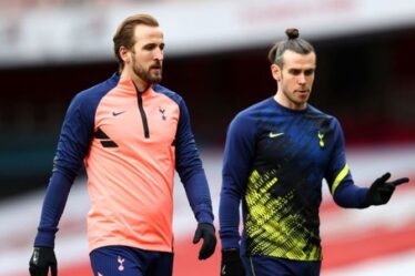 Gareth Bale explique l'humeur de l'équipe de Tottenham sur Harry Kane en tant que star des yeux de Man Utd et Man City