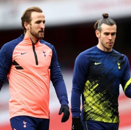 Gareth Bale explique l'humeur de l'équipe de Tottenham sur Harry Kane en tant que star des yeux de Man Utd et Man City