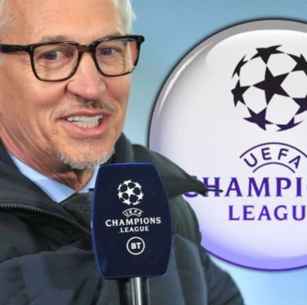 Gary Lineker écrit une déclaration émotionnelle alors que l'hôte quitte la couverture de la Ligue des champions de BT Sport