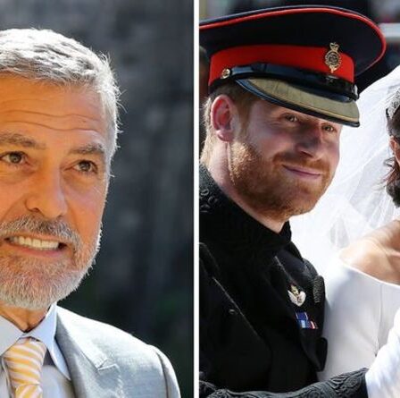 George Clooney a démenti les affirmations audacieuses sur le mariage de Meghan Markle: `` Je ne l'ai pas fait! ''
