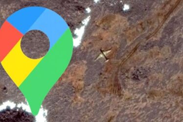 Google Maps Street View: mystère d'un avion écrasé - un avion `` s'est écrasé en 1970 '' repéré