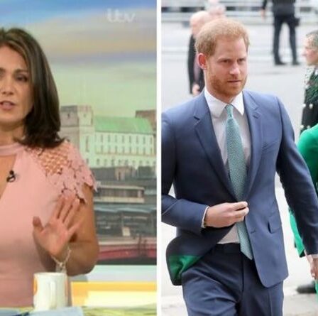 «Harry jure! Susanna Reid frappe au podcast sur la santé mentale `` C'est plein de mauvais langage ''