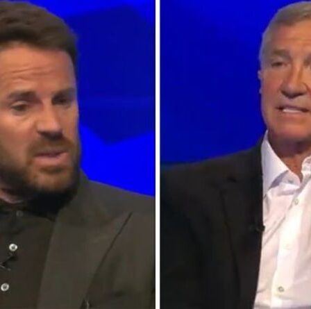 Jamie Redknapp et Graeme Souness s'affrontent après la victoire de Tottenham - `` Pourquoi riez-vous? ''