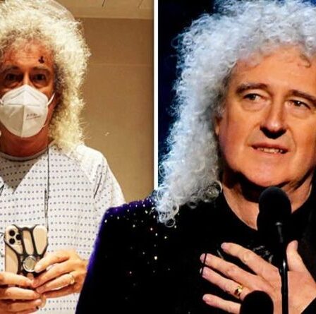 `` Je me sentais assez dur '' Brian May, 73 ans, est parti `` paniqué '' après l'opération alors qu'il partage ses difficultés