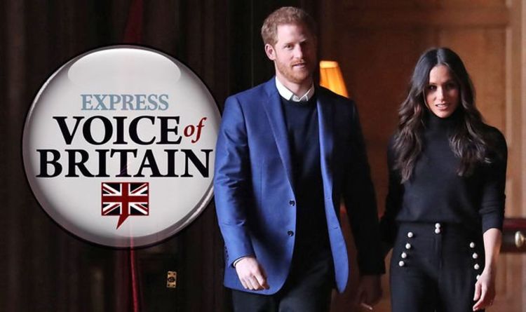 «Je ne regarde pas!  Le film de Meghan Markle et du prince Harry sur le `` palais en fuite '' évité dans un sondage