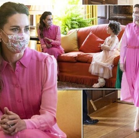 Kate Middleton porte du rose pour tenir sa promesse à une petite fille