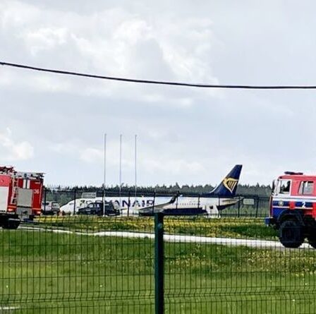 L'UE a critiqué des `` messages mixtes '' après que des avions de combat alliés russes ont intercepté le vol de Ryanair