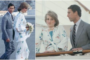 La croisière de lune de miel grecque de Diana et du prince Charles a été dévastée par un `` coup '' secret