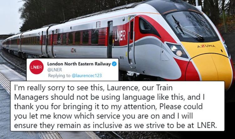 La société ferroviaire londonienne s'excuse pour l'accueil des `` dames et messieurs '' après une réaction `` non binaire ''