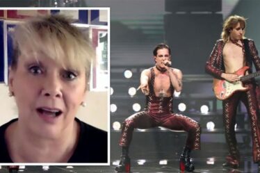 La star de Bucks Fizz, Cheryl Baker, critique les gagnants de l'Eurovision `` Pas ma tasse de thé ''