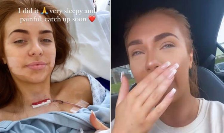 La star de Love Island, Demi Jones, 21 ans, a reçu un diagnostic de cancer de la thyroïde après avoir remarqué une bosse sur le cou