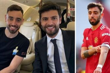 L'agent de Bruno Fernandes chez Man Utd vs Fulham `` pour discuter du contrat et du transfert séparé ''