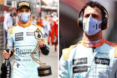 Lando Norris remet les pendules à l'heure sur l'accusation de Daniel Ricciardo McLaren - `` Merde absolue ''