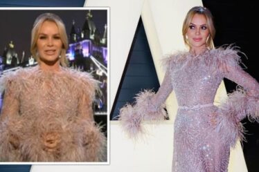 L'apparence d'Amanda Holden laisse les fans de l'Eurovision 2021 perplexes: `` Que portez-vous? ''