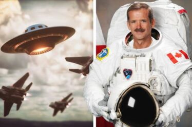L'astronaute Chris Hadfield parle des observations d'OVNIS `` Hauteur de la folie ''