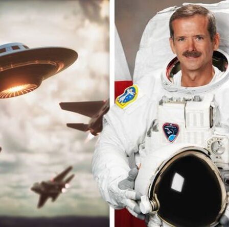 L'astronaute Chris Hadfield parle des observations d'OVNIS `` Hauteur de la folie ''
