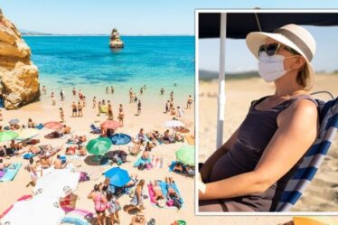 Le Portugal avertit les touristes britanniques qu'ils risquent une amende de 100 £ s'ils enfreignent les règles strictes de la plage de Covid