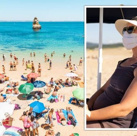 Le Portugal avertit les touristes britanniques qu'ils risquent une amende de 100 £ s'ils enfreignent les règles strictes de la plage de Covid