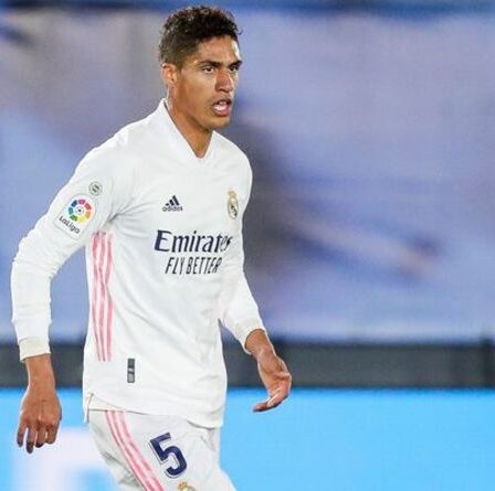 Le déménagement de Man Utd pour Raphael Varane prend un coup comme prix du nom du Real Madrid