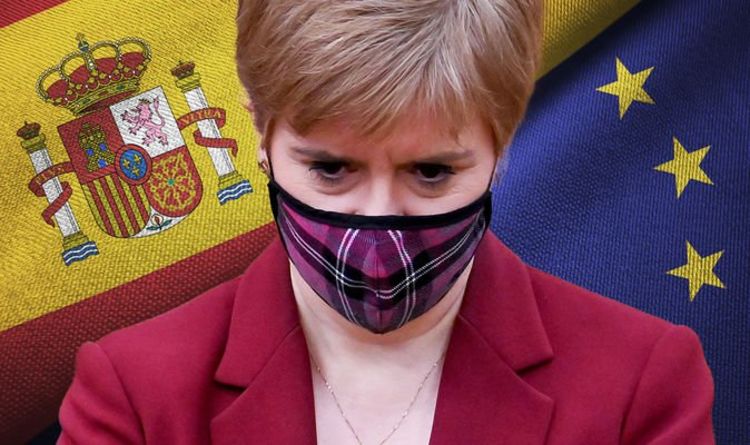 Le plan de retour de l'Écosse dans l'UE suscite l'inquiétude dans l'Espagne `` méfiante ''