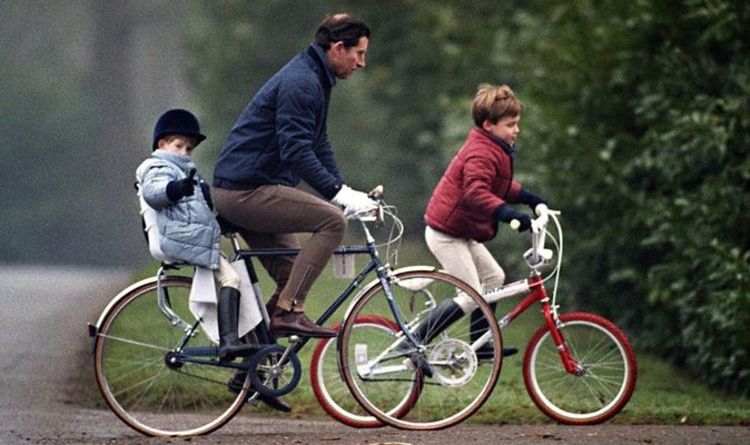 Le prince Harry a fait du vélo avec son père - Les photos d'archives provoquent la réaction des fans royaux
