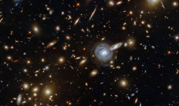 Le télescope Hubble de la NASA repère un réseau scintillant de galaxies