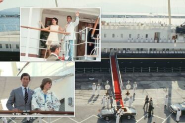 Le yacht `` maudit '' Britannia a vu des membres de la famille royale en lune de miel à bord `` bientôt divorcer ''