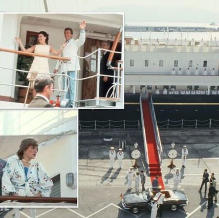 Le yacht `` maudit '' Britannia a vu des membres de la famille royale en lune de miel à bord `` bientôt divorcer ''