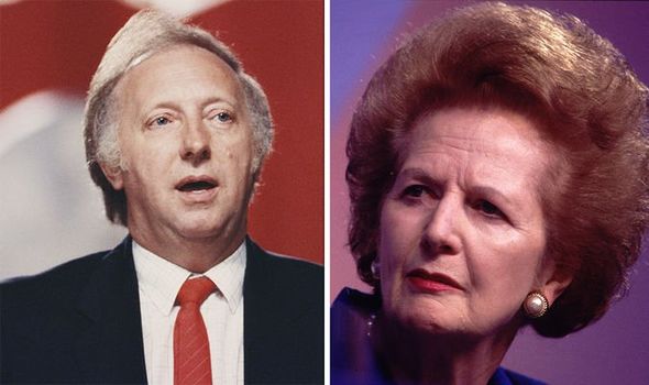 Margaret Thatcher et Arthur Scargill