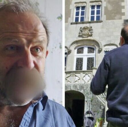 Les détails de Dick Strawbridge s'inquiètent de l'énorme tâche d'évasion au château `` Nous sommes f **** d ''