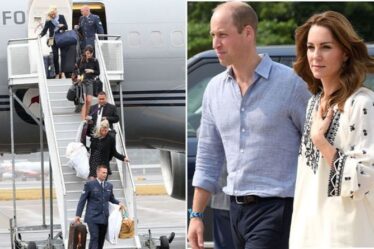 Les `` difficultés '' des vacances du prince William et de Kate - `` Le plaisir au soleil n'est pas à leur portée ''