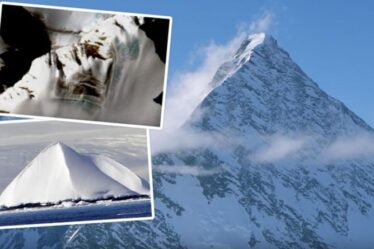 Les pyramides de l'Antarctique affirment: `` La plus ancienne pyramide du monde '' est cachée sur un continent glacé