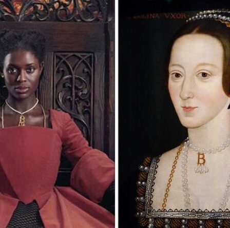 L'histoire de sexe et de religion d'Anne Boleyn est un `` problème '' avant le portrait de Jodie Turner-Smith