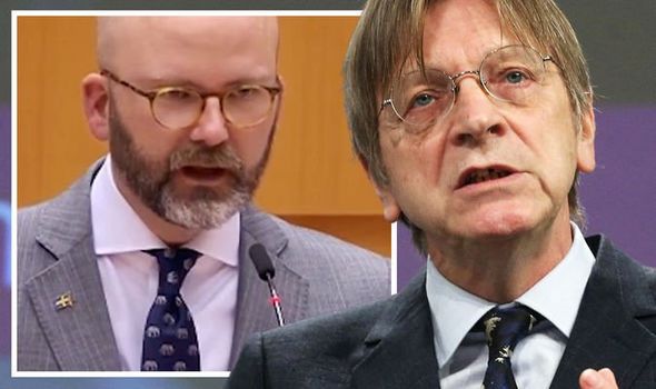 guy verhofstadt charlie weimers conférence européenne