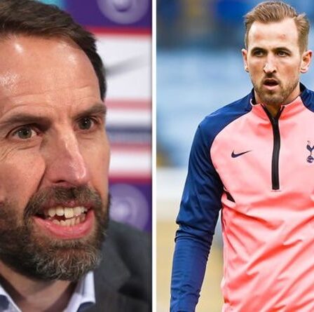 Man Utd et Chelsea ont limogé l'avertissement de transfert de Harry Kane par Gareth Southgate